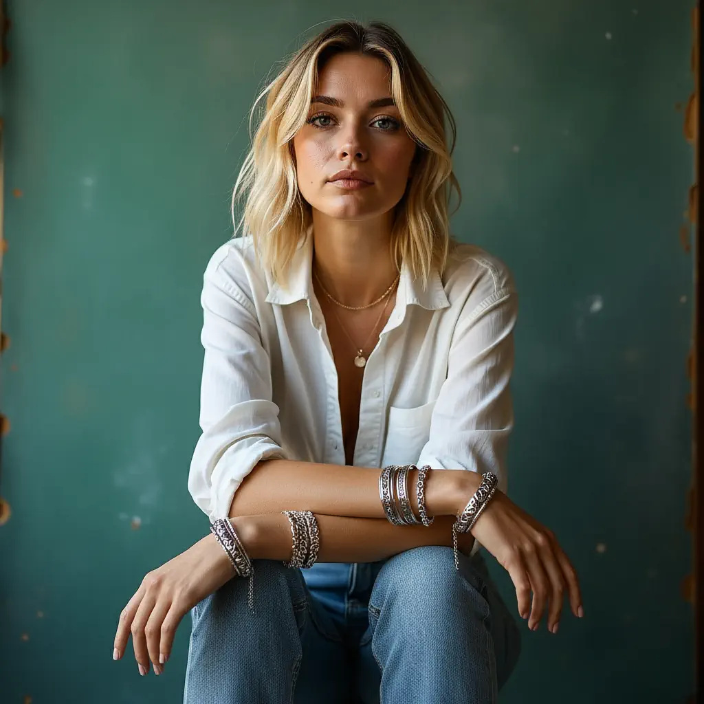„Elegante Silberarmbänder für besondere Anlässe – Stilvolle Designs für Hochzeiten und Feiern“